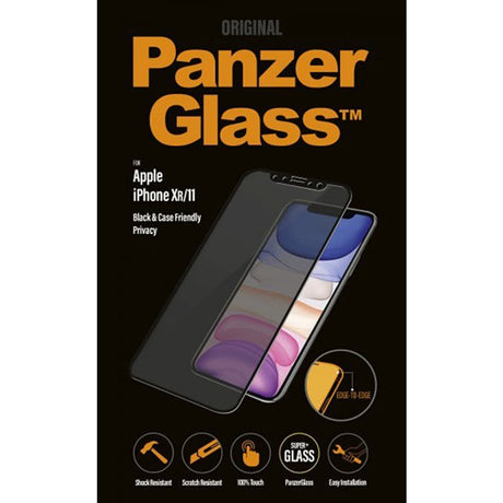 PanzerGlass iPhone Xr/11 Skærmbeskyttelse CaseFriendly Privacy