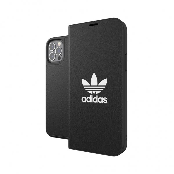 Adidas iPhone 12/iPhone 12 Pro Etui Booklet Case Basic Sort
