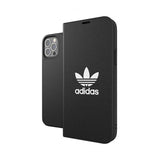 Adidas iPhone 12/iPhone 12 Pro Etui Booklet Case Basic Sort