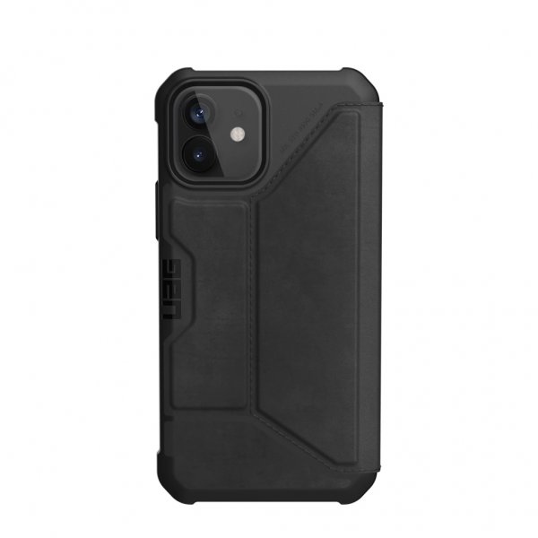 Urban Armor Gear (UAG) iPhone 12/iPhone 12 Pro Cover Metropolis Leather Sort