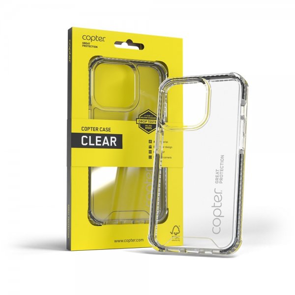 Copter iPhone 12/iPhone 12 Pro Cover Copter Case Transparent