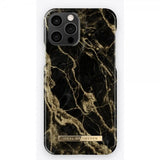 Ideal of Sweden iPhone 12/iPhone 12 Pro Cover Fashion Case Golden Smoke Marble