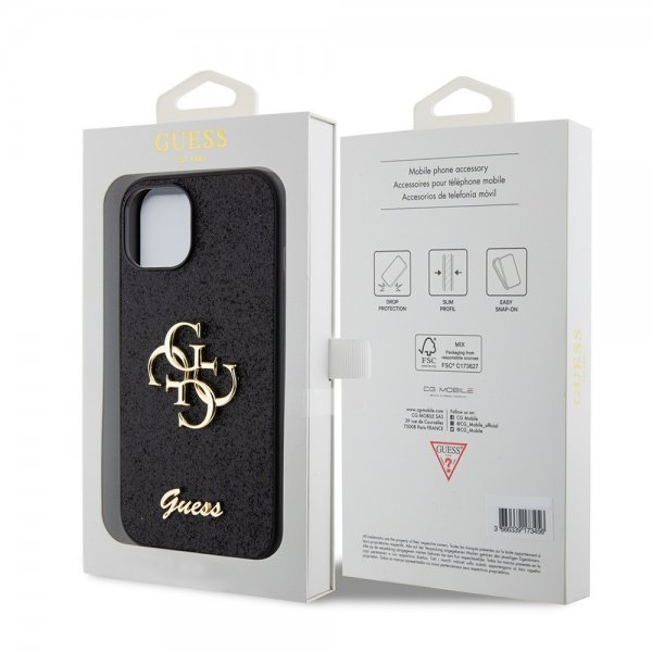 Guess iPhone 12/iPhone 12 Pro Cover Fixed Glitter Sort