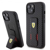 Ferrari iPhone 12/iPhone 12 Pro Cover Greb Standerfunktion Sort