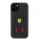 Ferrari iPhone 12/iPhone 12 Pro Cover Greb Standerfunktion Sort