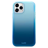 LAUT iPhone 12/iPhone 12 Pro Cover HUEX FADES Electric Blue