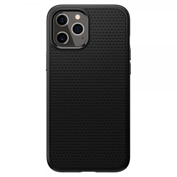 Spigen iPhone 12/iPhone 12 Pro Cover Liquid Air Mat Sort