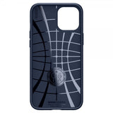 Spigen iPhone 12/iPhone 12 Pro Cover Liquid Air Navy Blue