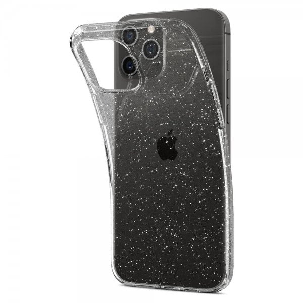 Spigen iPhone 12/iPhone 12 Pro Cover Liquid Crystal Glitter Crystal Quartz