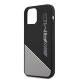 AMG iPhone 12/iPhone 12 Pro Cover Liquid Silicone Grå