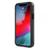 AMG iPhone 12/iPhone 12 Pro Cover Metallisk Sort Transparent