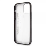 AMG iPhone 12/iPhone 12 Pro Cover Metallisk Sort Transparent
