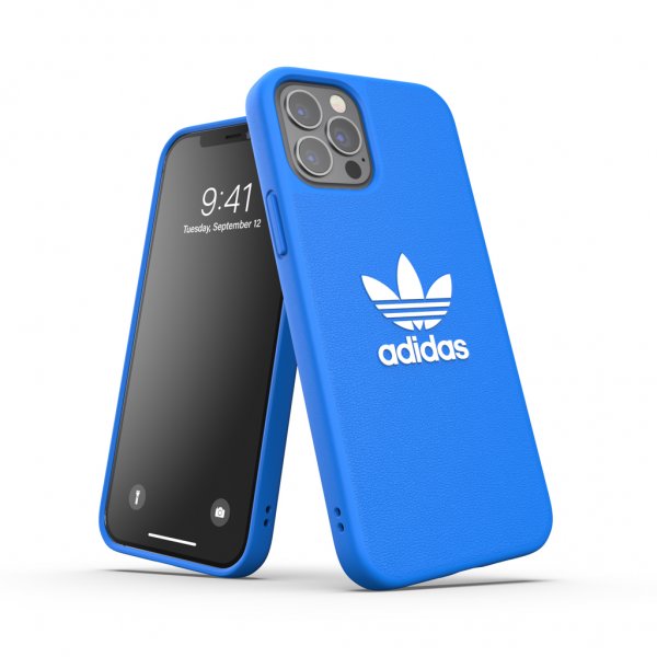 Adidas iPhone 12/iPhone 12 Pro Cover Støbt Etui Basic Bluebird