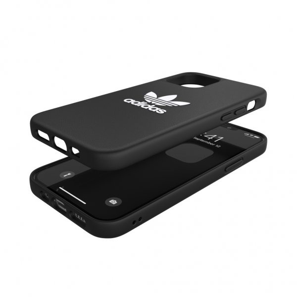 Adidas iPhone 12/iPhone 12 Pro Skal Støbt etui Basic Sort