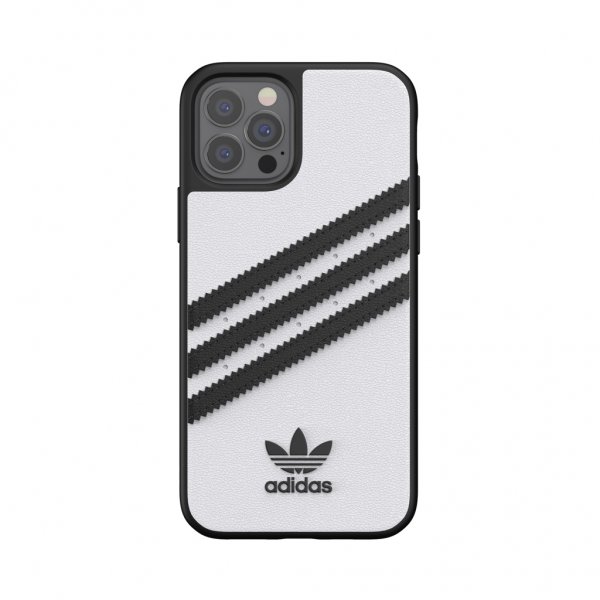 Adidas iPhone 12/iPhone 12 Pro Cover Moulded Case PU Hvid