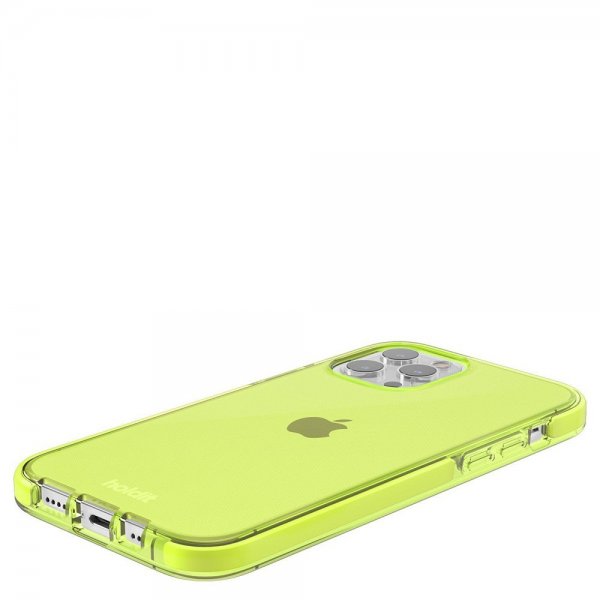 holdit iPhone 12/iPhone 12 Pro Cover Seethru Acid Green