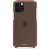 Holdit iPhone 12/iPhone 12 Pro Cover Seethru Dark Brown