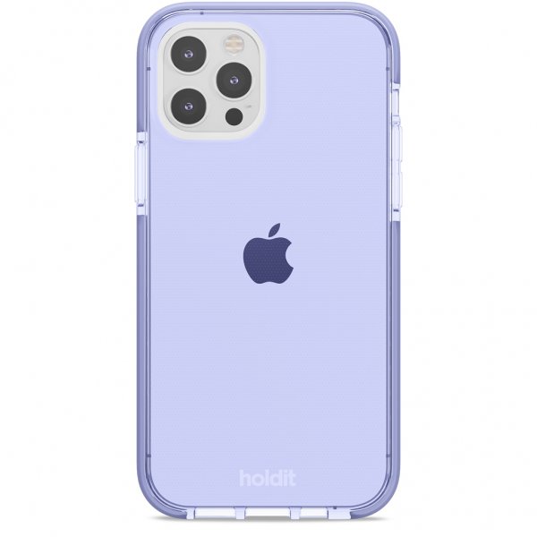 Holdit iPhone 12/iPhone 12 Pro Cover Seethru Lavender