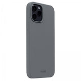 holdit iPhone 12/iPhone 12 Pro Cover Silikone Space Gray