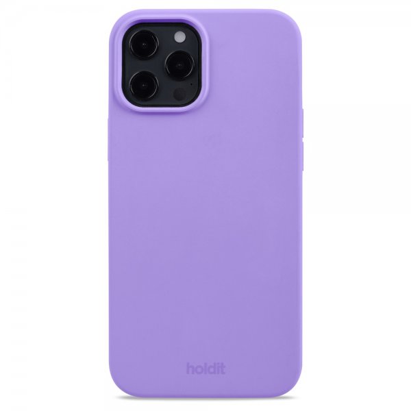 holdit iPhone 12/iPhone 12 Pro Cover Silikone Violet