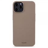 holdit iPhone 12/iPhone 12 Pro Cover Slim Case Mocha Brown