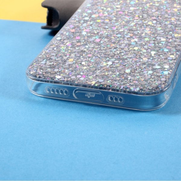 Nordic Covers iPhone 12/iPhone 12 Pro Cover Sparkle Series Stardust Silver