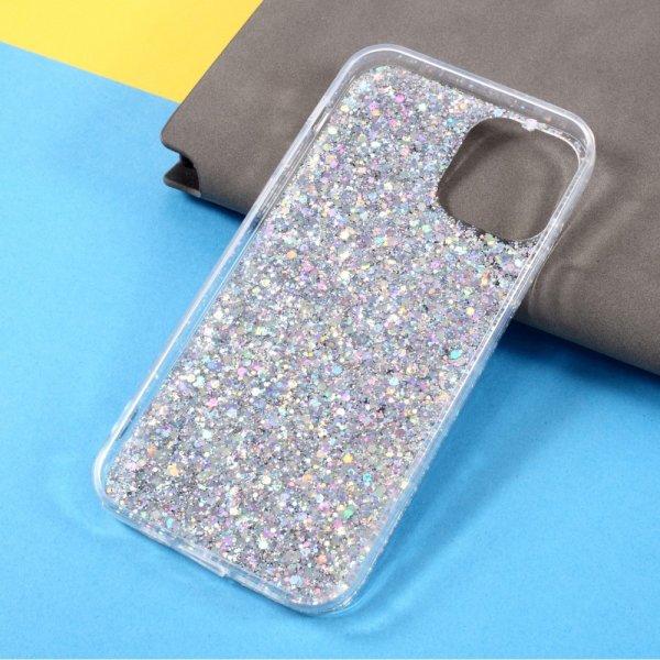 Nordic Covers iPhone 12/iPhone 12 Pro Cover Sparkle Series Stardust Silver