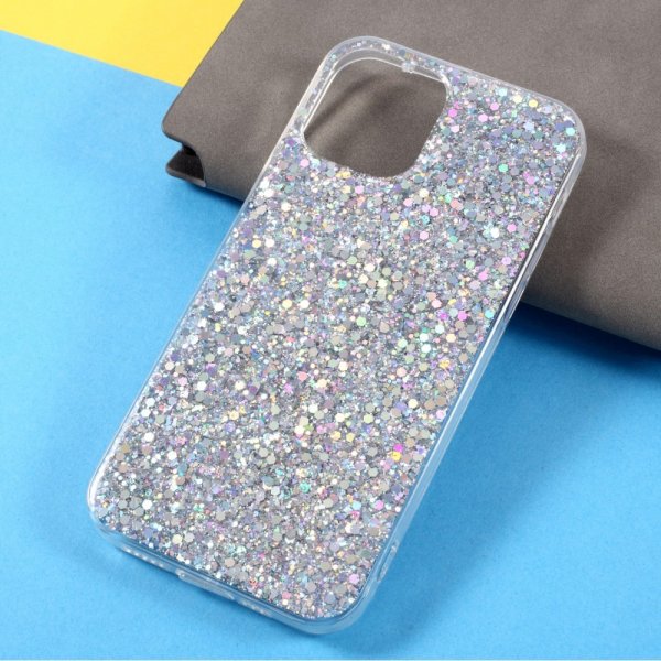 Nordic Covers iPhone 12/iPhone 12 Pro Cover Sparkle Series Stardust Silver
