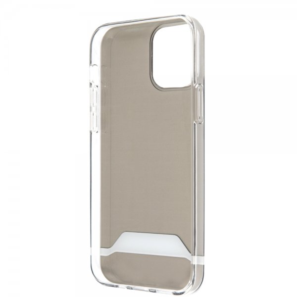 AMG iPhone 12/iPhone 12 Pro Cover Stripes Horizontal Klar Sort