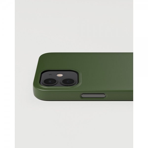 Nudient iPhone 12/iPhone 12 Pro Cover Thin Case MagSafe Pine Green