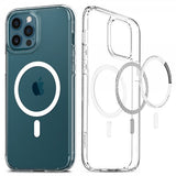 Spigen iPhone 12/iPhone 12 Pro Cover Ultra Hybrid Mag Hvid