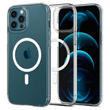Spigen iPhone 12/iPhone 12 Pro Cover Ultra Hybrid Mag Hvid