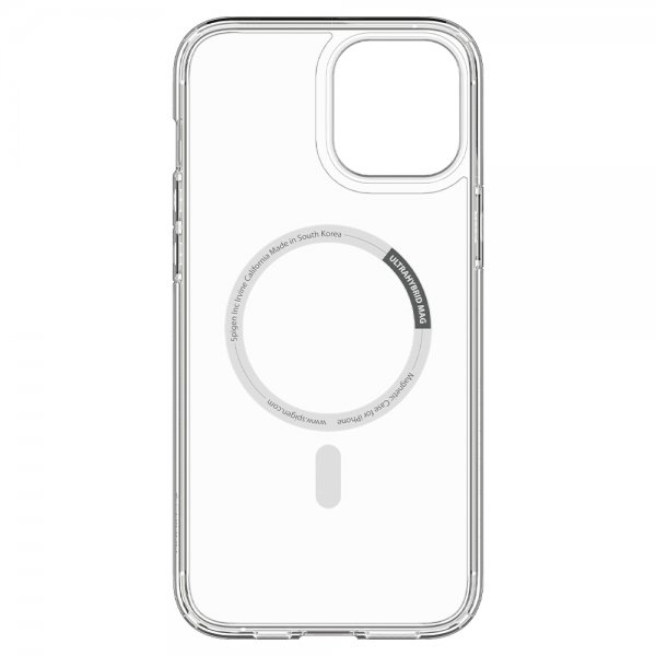 Spigen iPhone 12/iPhone 12 Pro Cover Ultra Hybrid Mag Hvid