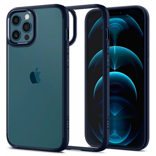 Spigen iPhone 12/iPhone 12 Pro Cover Ultra Hybrid Navy Blue
