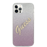Guess iPhone 12/iPhone 12 Pro Cover Vintage Gradient Rosa