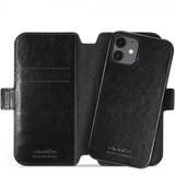 holdit iPhone 12/iPhone 12 Pro Etui Berlin Aftageligt Cover Sort