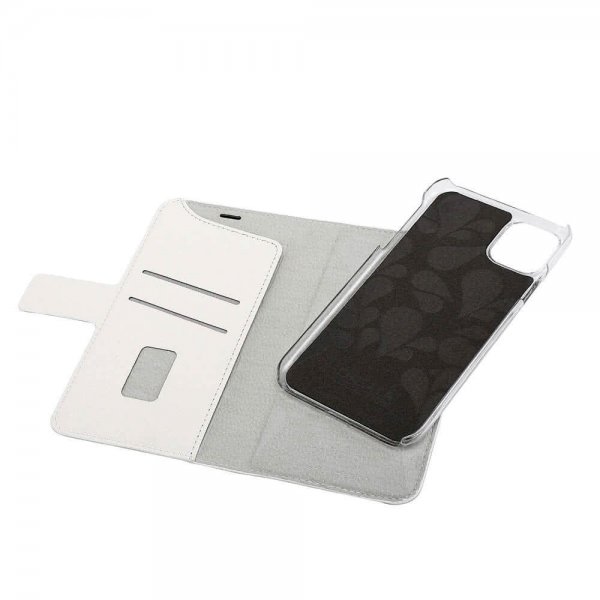 Onsala iPhone 12/iPhone 12 Pro Etui Fashion Edition Aftageligt Cover Saffiano White