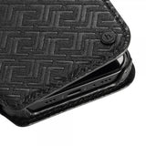 holdit iPhone 12/iPhone 12 Pro Futteral Stockholm Aftageligt Cover Celia Sort
