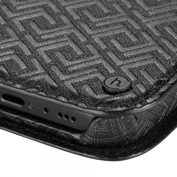 holdit iPhone 12/iPhone 12 Pro Futteral Stockholm Aftageligt Cover Celia Sort