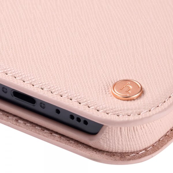 holdit iPhone 12/iPhone 12 Pro Etui Stockholm Aftageligt Cover Rosa