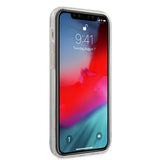 Guess iPhone 12/iPhone 12 Pro Cover Denim Triangle Lyseblå