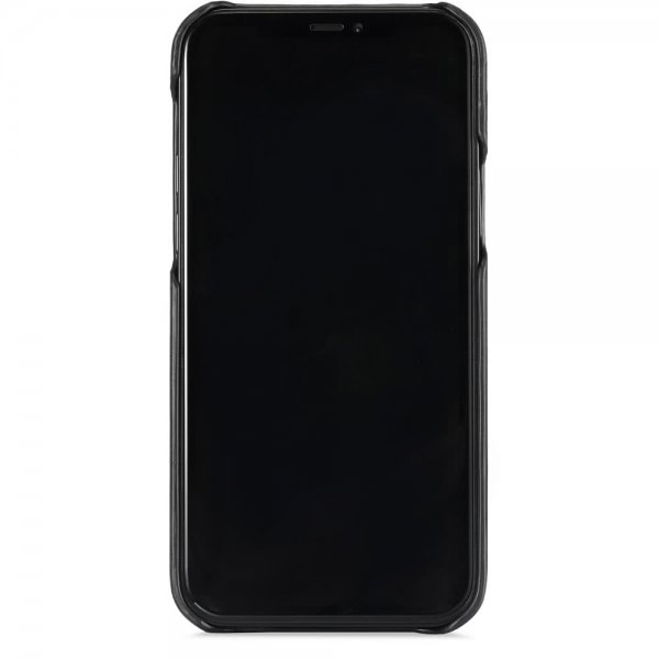 holdit iPhone 12/iPhone 12 Pro Cover med Kortlomme Sort