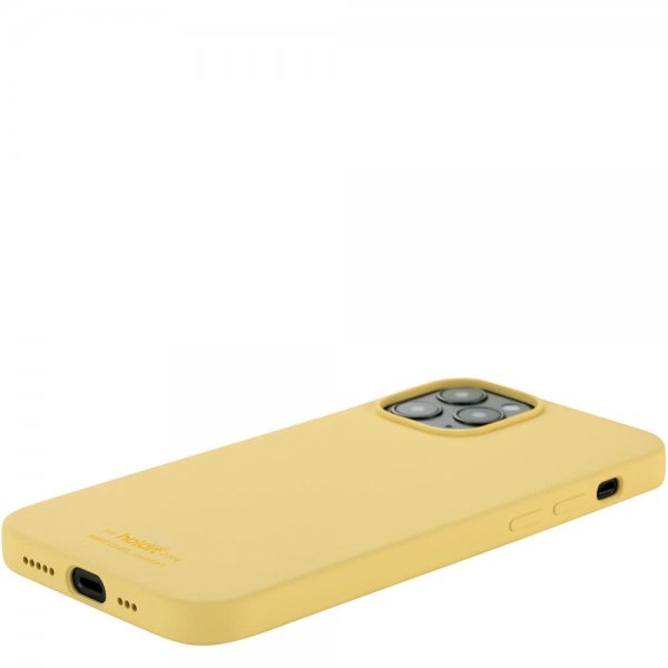 holdit iPhone 12/iPhone 12 Pro Cover Silikone Gul