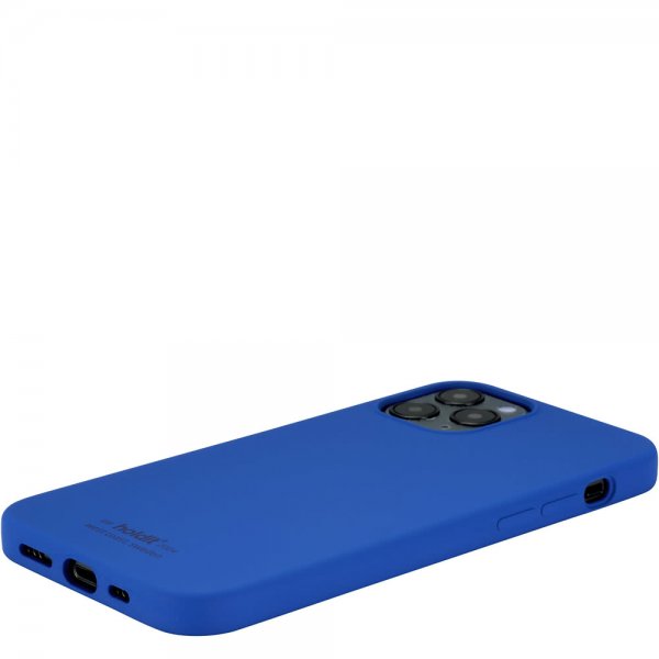 holdit iPhone 12/iPhone 12 Pro Cover Silikone Royal Blue