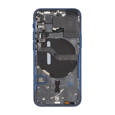 iPhone 12 Mini bagside komplet med små dele - Blå