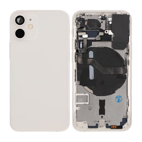 iPhone 12 Mini bagside komplet med små dele - Hvid