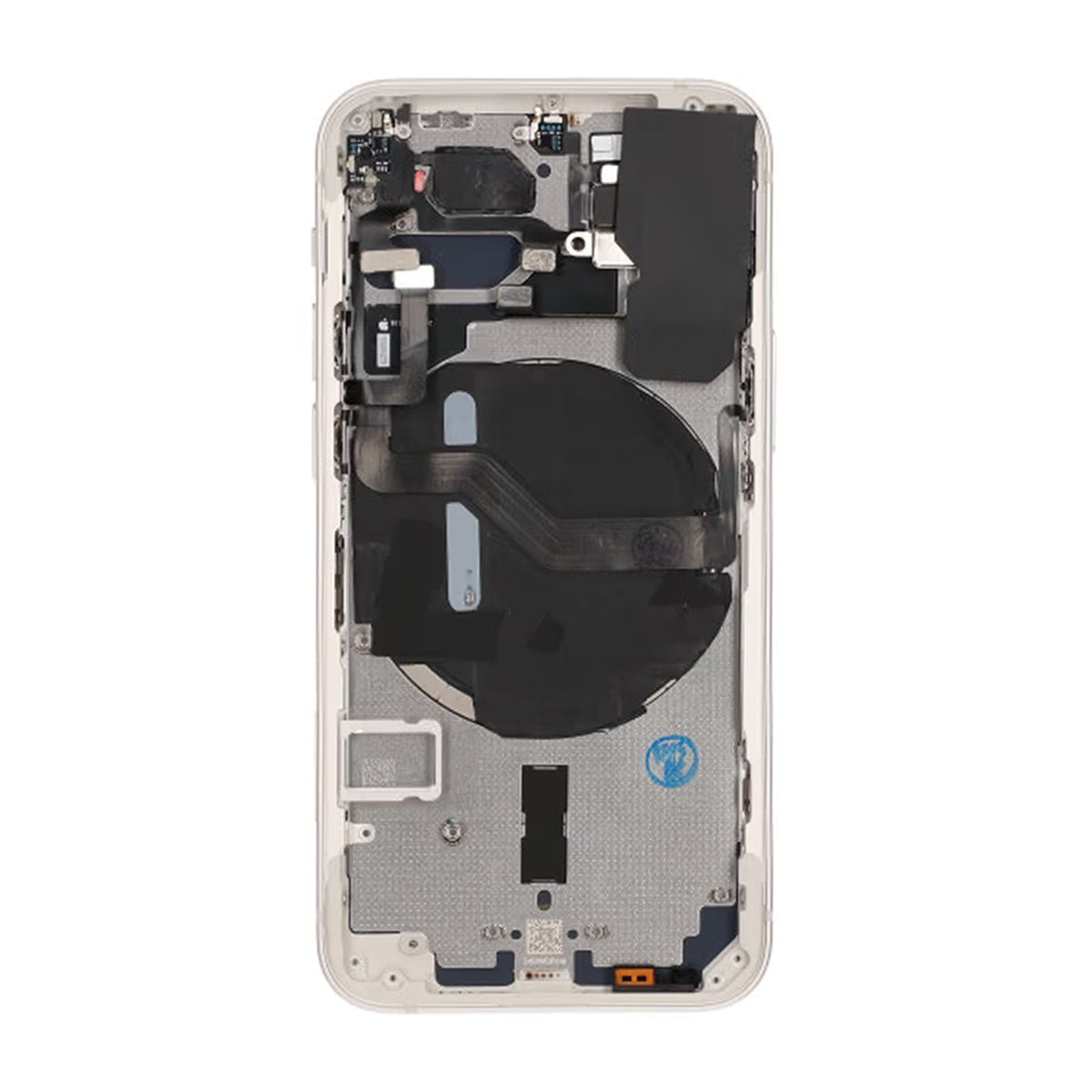 iPhone 12 Mini bagside komplet med små dele - Hvid