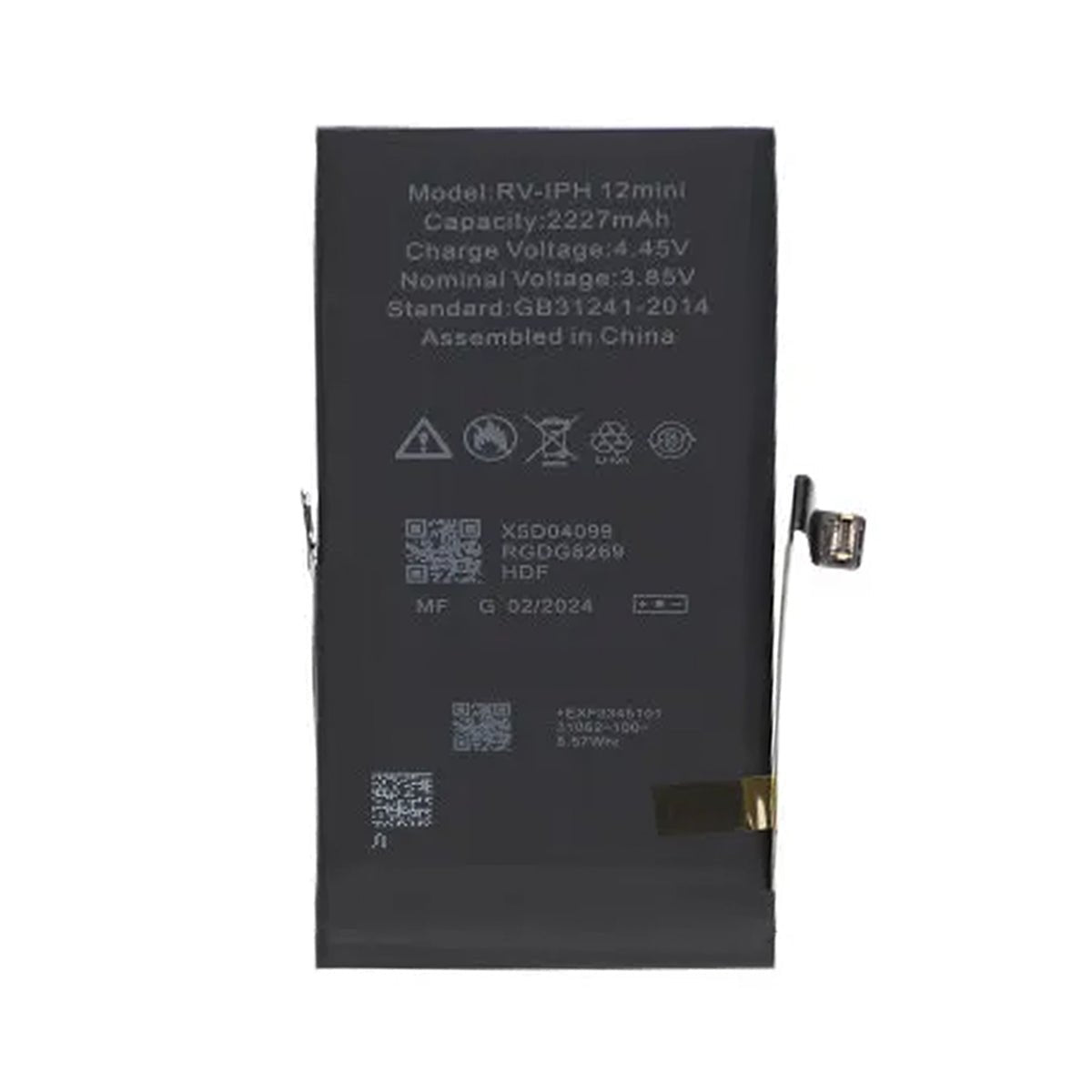 iPhone 12 Mini Batteri 2227mAh uden programmering