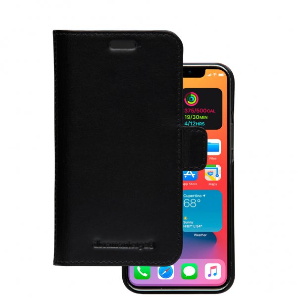 dbramante1928 iPhone 12 Mini Cover Lynge Aftageligt Cover Sort