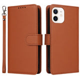 Betopnice iPhone 12 Mini Cover med Aftageligt Cover 005 Brun